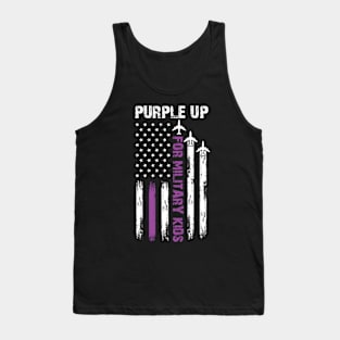 Purple Up For Military Kids Military Child Month Tank Top